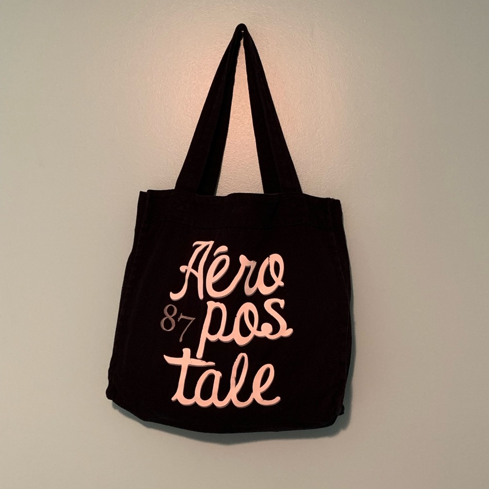 Aeropostale Canvas Tote EUC